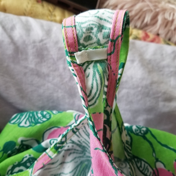 Lilly Pulitzer Dress Sz10 Gorgeous Lace Trim$38. - Picture 4 of 6